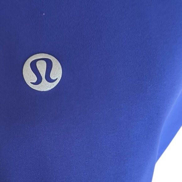 Lululemon Base Pace High-Rise Crop 23" Size 8 Psychic Blue - Picture 10 of 11